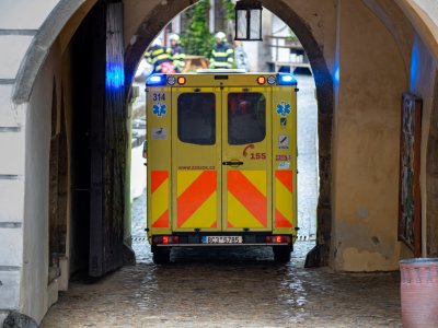 Taktické cvičení složek IZS v Jindřichově Hradci